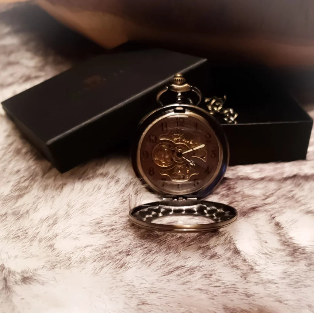 Peaky Blinders Vintage bronze Selfwind Pocket Watch
