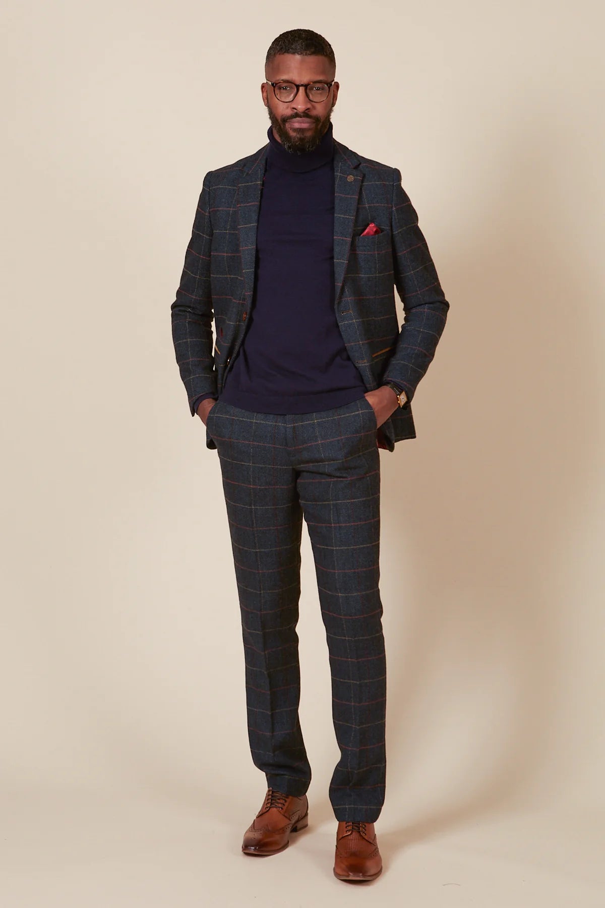 2 - teiliger Anzug - Herrenanzug - Tweed Eton 2pc