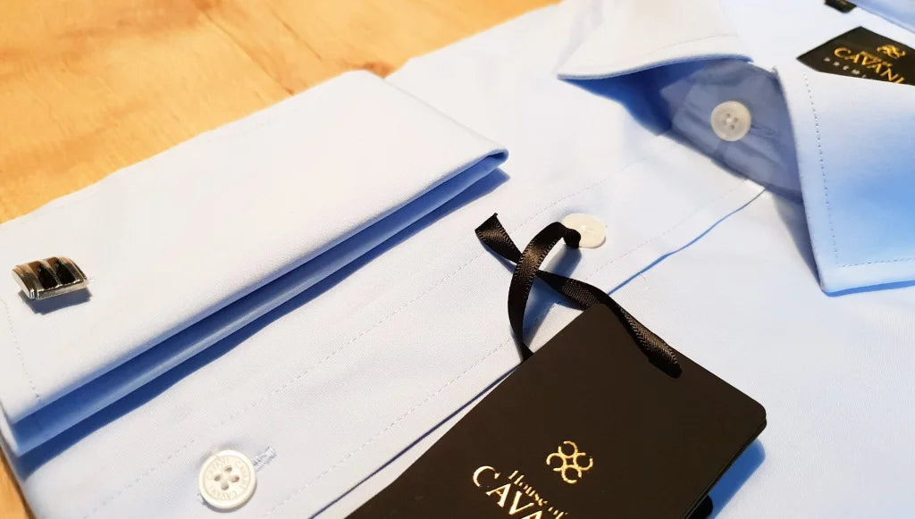 Cavani Herrenhemd Rossi hellblau - overhemd