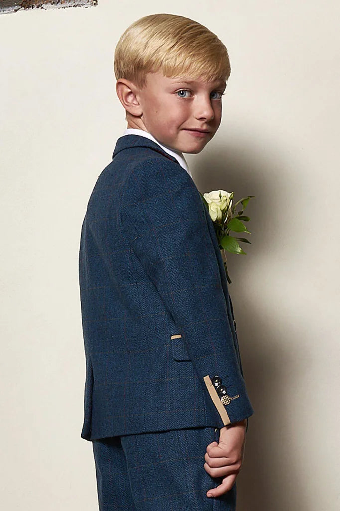 Dreiteiliger Anzug für Kinder - Dion Blue - kinder pak