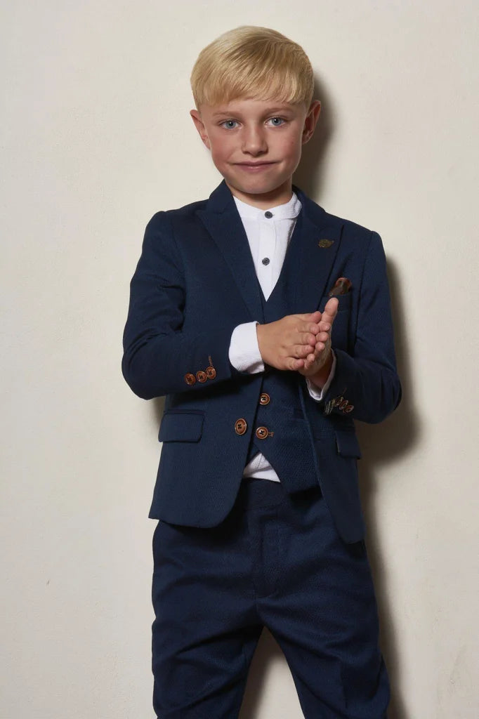 Dreiteiliger Anzug für Kinder - Max Königsblau - kinder pak