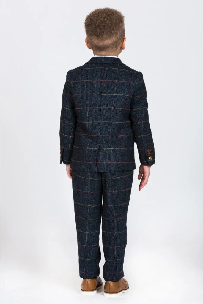 Dreiteiliger Anzug für Kinder - Tweed Eton - kinder pak