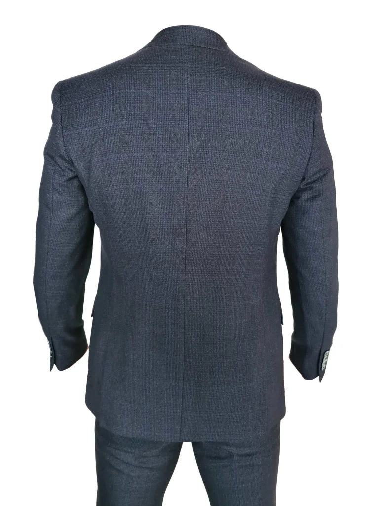 Herren Anzug Marineblau - Cavani Caridi - driedelig pak