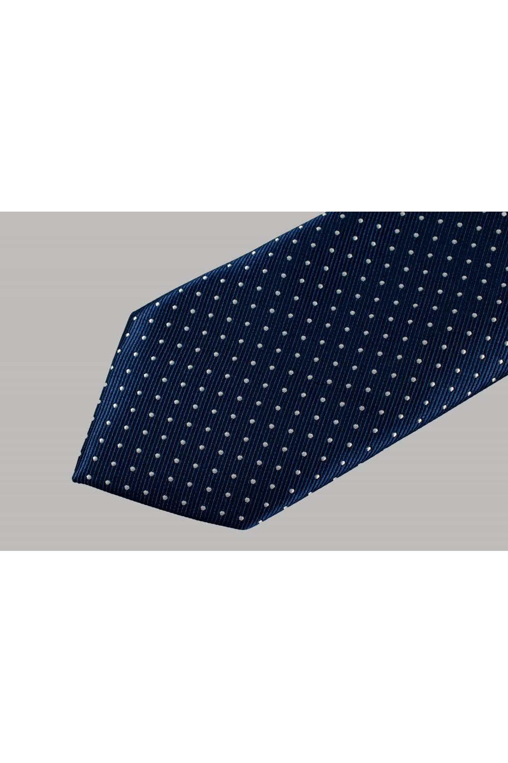 Krawattenset Navy Dots - Cavani - gentleman set