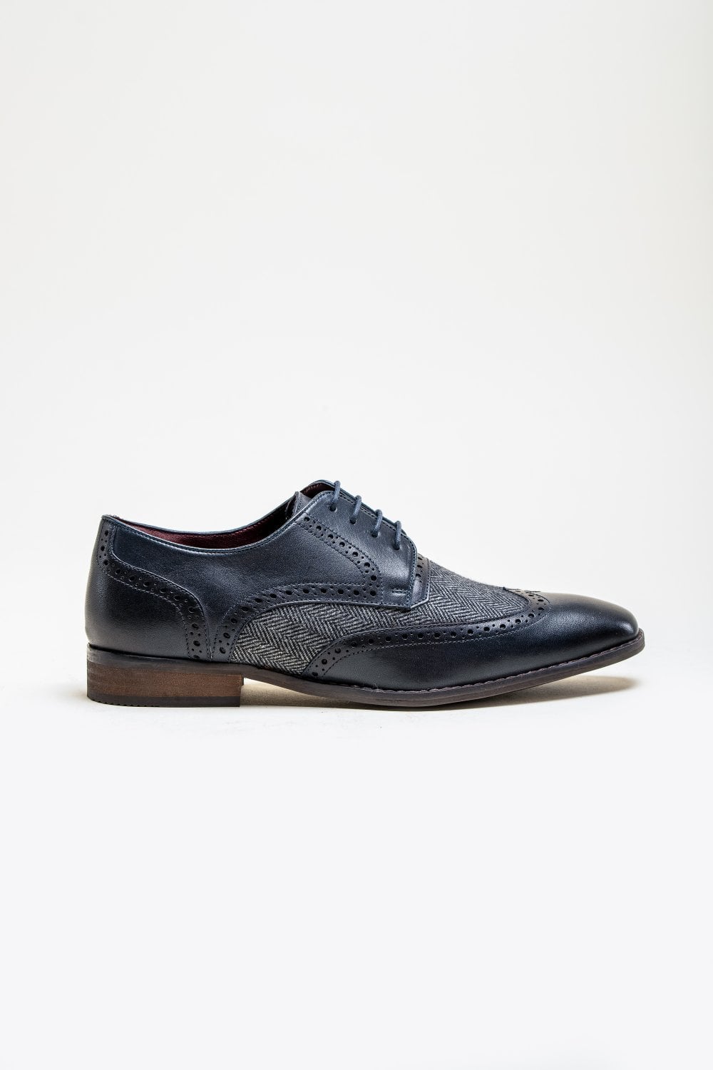 Cavani Faro Tweed Schuhe - Navy - schoenen