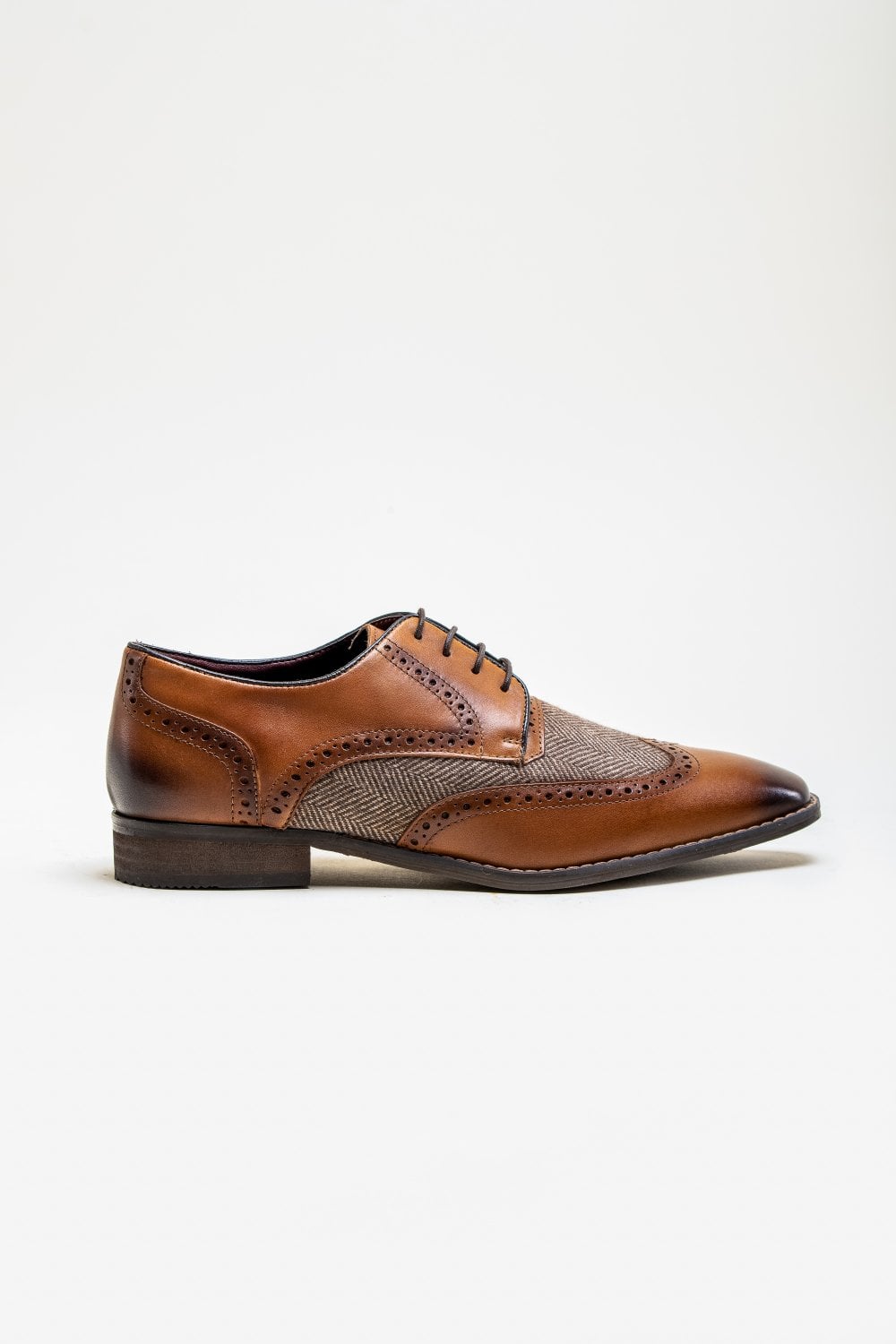 Cavani Faro Tweed Schuhe - Braun - schoenen