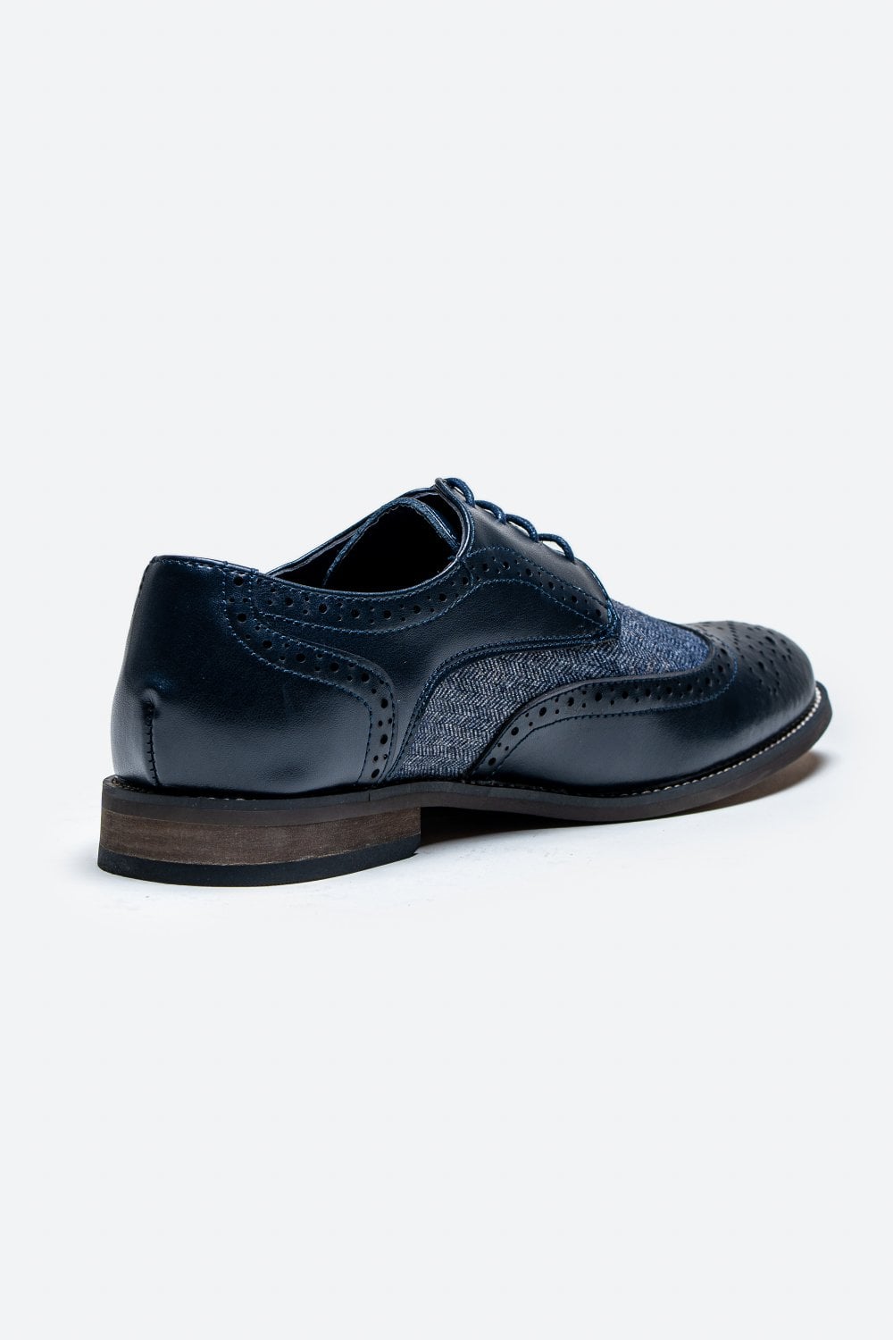 Cavani Oliver Schuhe Navy - Tweed - schoenen