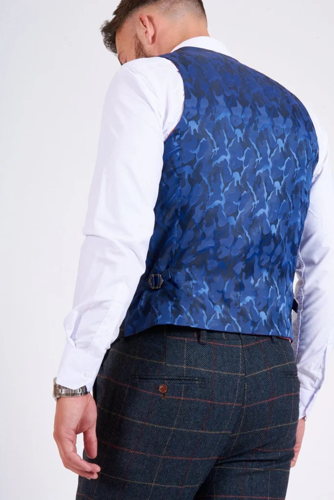 Dreiteiliger Anzug Tweed Eton - driedelig pak