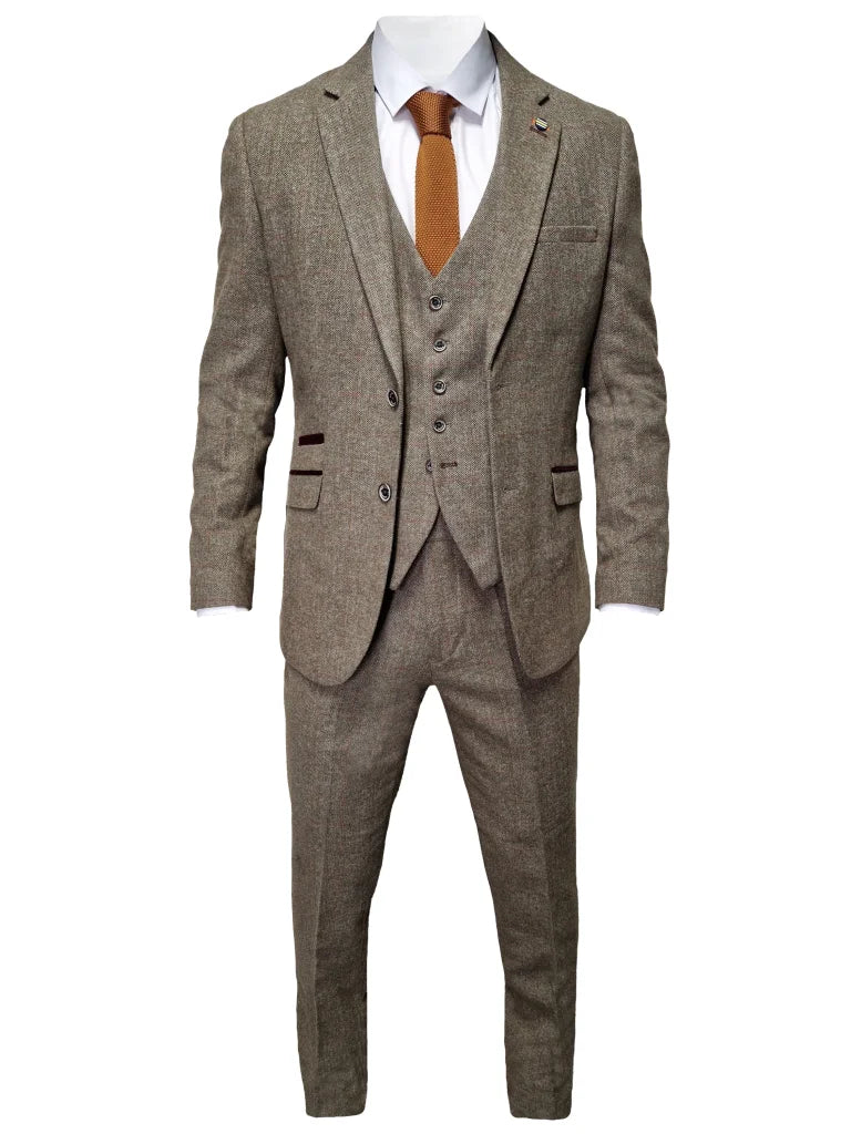 Shelby Suit dreiteiliger Anzug - Cavani Gaston Sage