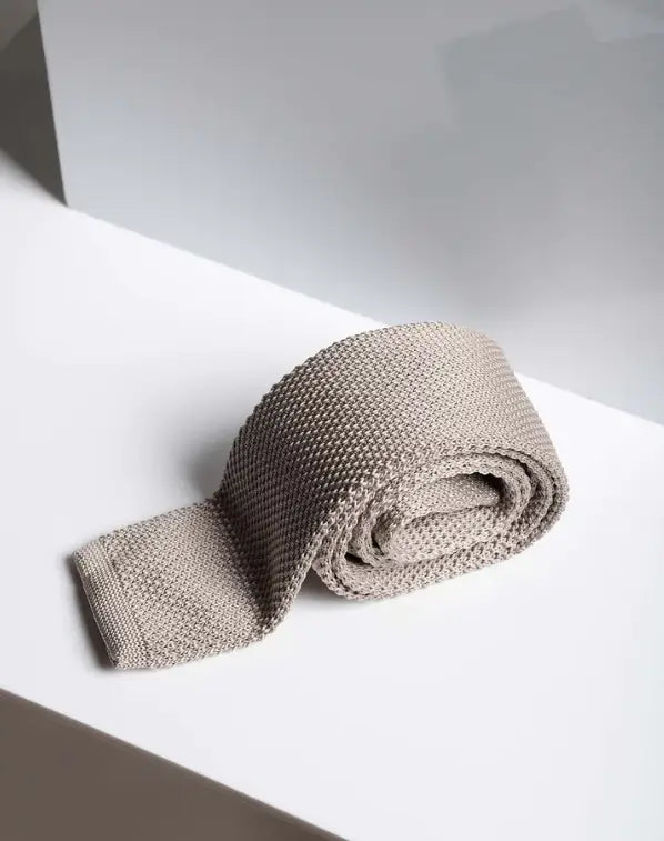 Krawatte Stone gestrickt | Marc Darcy - stropdas