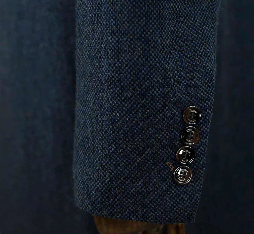 Cavani Kingston Mantel - marineblau - Peaky Style - mantel